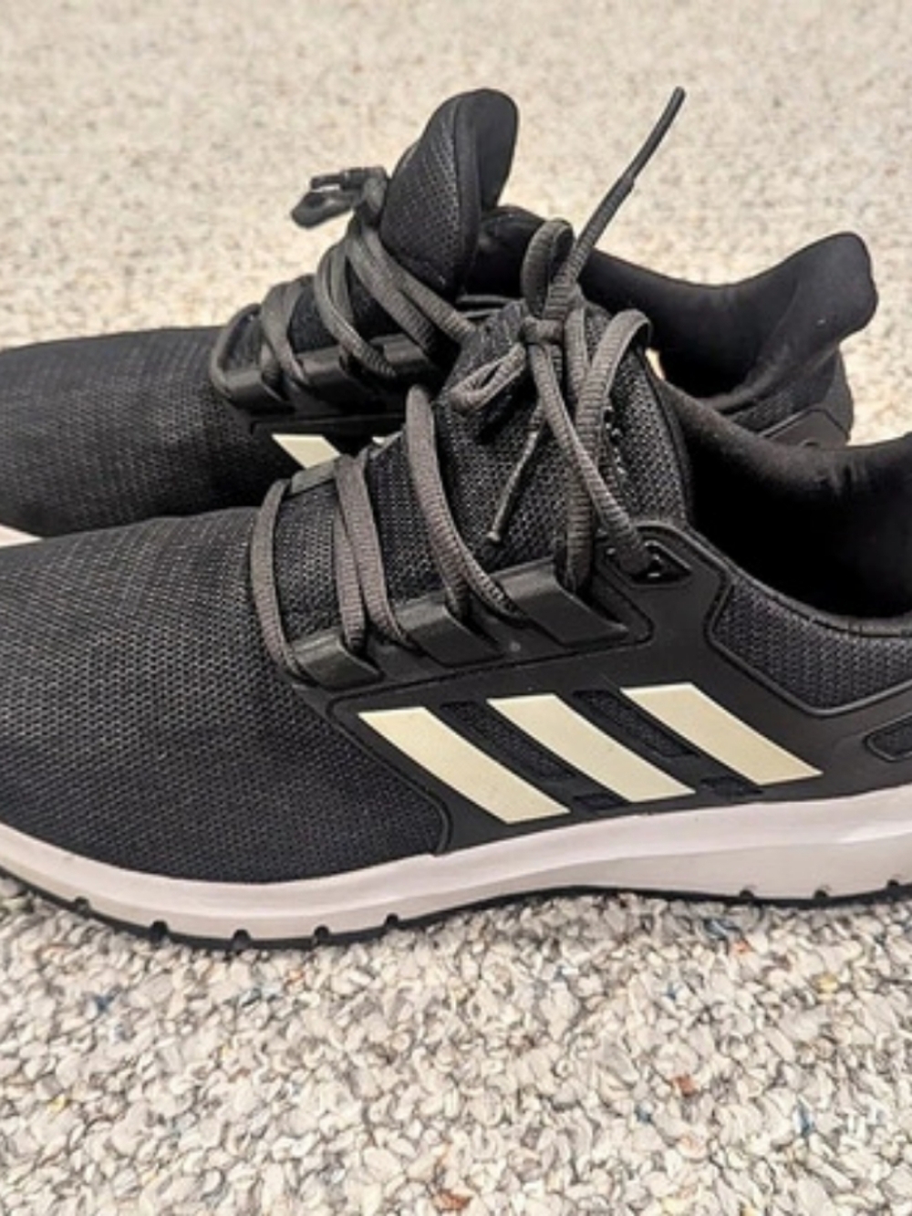adidas Duramo SL Men's Athletic Shoes US 11 D Black & White 30 Or Best Offer